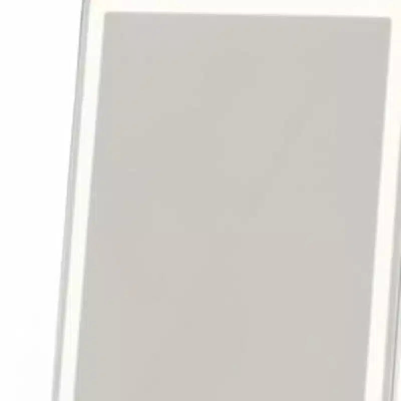 Miroir pleine longueur sans cadre de 64 po avec éclairage, autoportant et mural