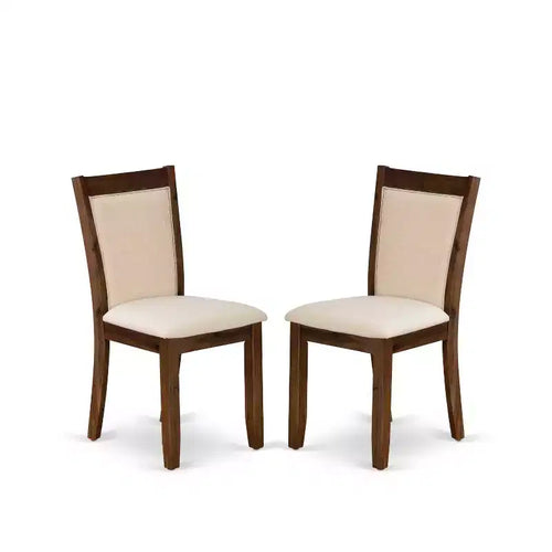 HomeStock 3-Piece Sand Blasted Black Finish Solid Wood Top Dining Table with 2-Chairs